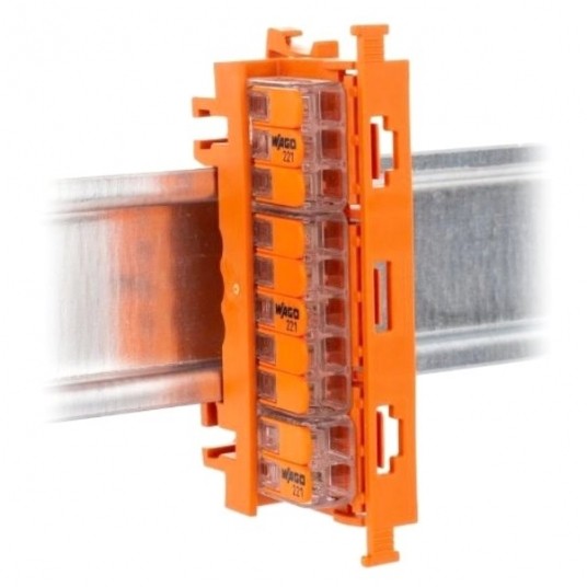 Adapter montażowy 221-500 do złączek WAGO -zdjęcie numer 2