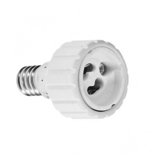 Adapter żarówki E14 do gniazda GU10 przejście -zdjęcie numer 1