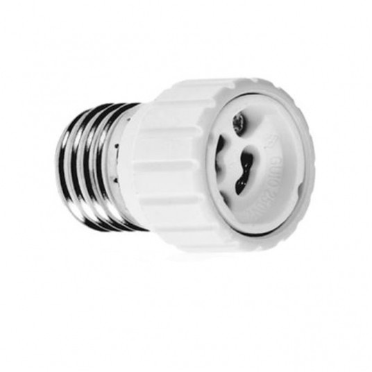 Adapter żarówki E27 do gniazda GU10 przejście -zdjęcie numer 1
