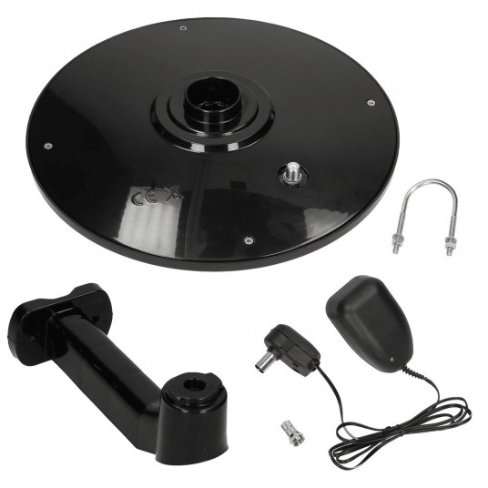 Antena TV DVB-T zewnętrzna dookólna Wiedyska czarn -zdjęcie numer 2