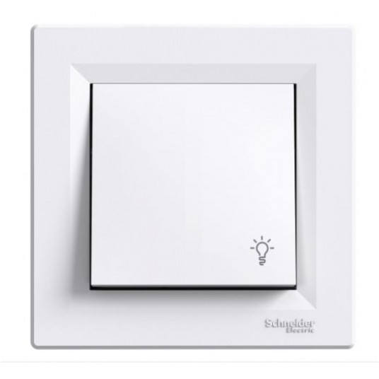 ASFORA Przycisk światło biały -zdjęcie numer 1