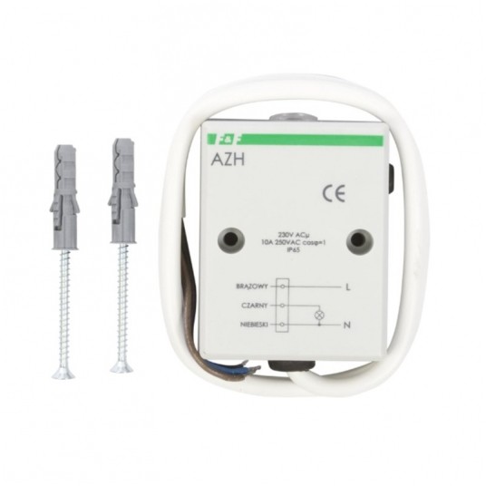 Automat zmierzchowy 10A 230V 2-1000lx IP65 AZH-S -zdjęcie numer 1