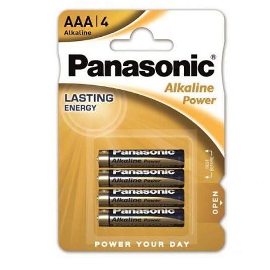 Bateria alkaliczna LR03 AAA PANASONIC (4 szt.) -zdjęcie numer 1