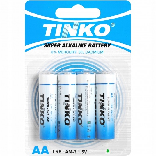 Bateria alkaliczna LR03 AAA TINKO (4 szt.) -zdjęcie numer 1
