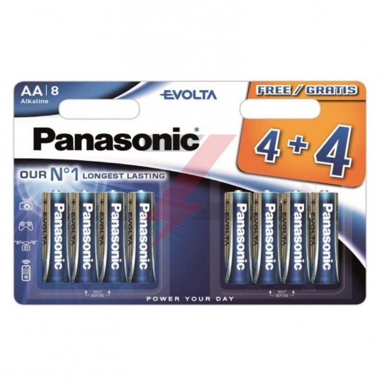 Bateria Alkaliczna LR06 AA 1,5V EVOLTA 8szt. -zdjęcie numer 1