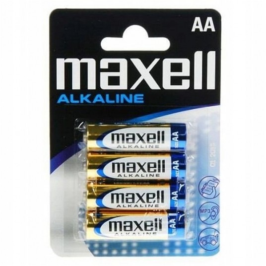 Bateria alkaliczna LR06 AA MAXELL (4 szt.) -zdjęcie numer 1