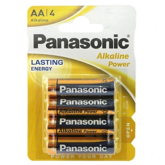 Bateria alkaliczna LR06 AA PANASONIC (4 szt.) -zdjęcie numer 1