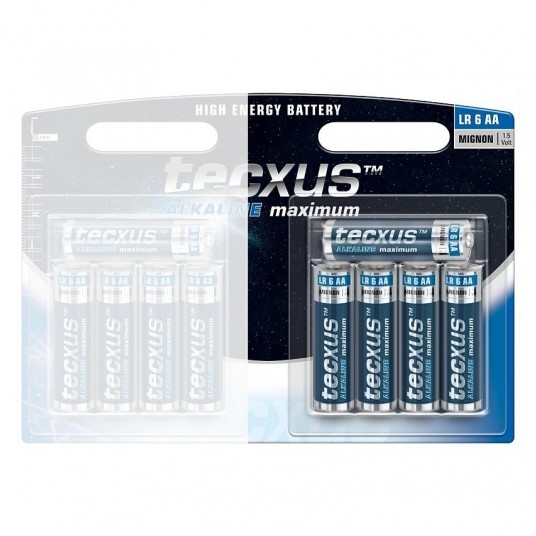 Bateria alkaliczna LR06 AA TECXUS (5 szt.) -zdjęcie numer 1