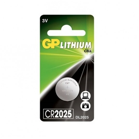 Bateria litowa CR2025 3V GP 1szt. -zdjęcie numer 1