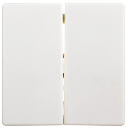 Berker/Q1 Klawisz podwój.do łącznika biały aksam -zdjęcie numer 1