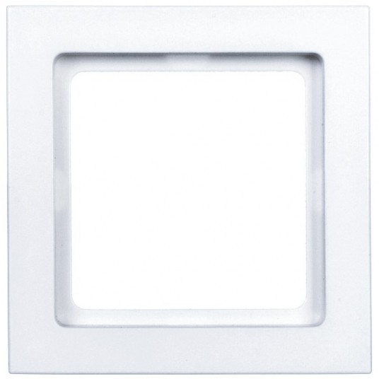 Berker/Q3 Ramka pojedyńcza biała aksamit -zdjęcie numer 1