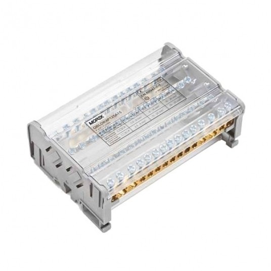 Blok rozdzielczy 125A MOBLOCK 4-POLOWY MOREK -zdjęcie numer 1