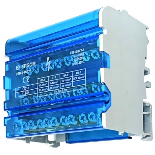 Blok rozdzielczy EBR 4-11/125 ERGOM -zdjęcie numer 1