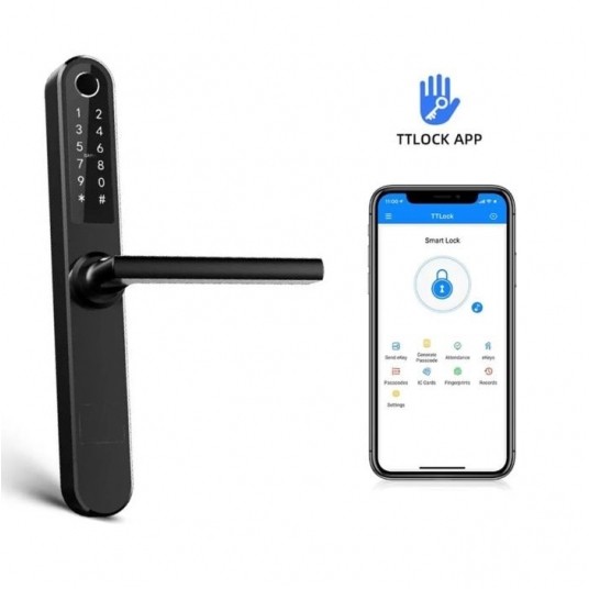 Czarny zamek na kod HATO TB-311 -zdjęcie numer 1