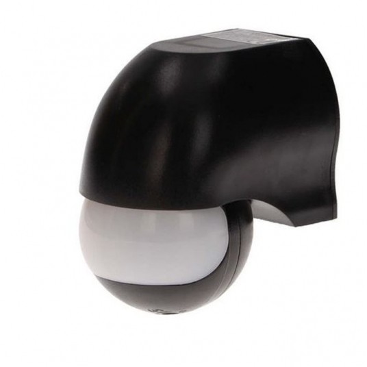 Czujnik ruchu 180st 1200W IP44 czarny ORNO -zdjęcie numer 1