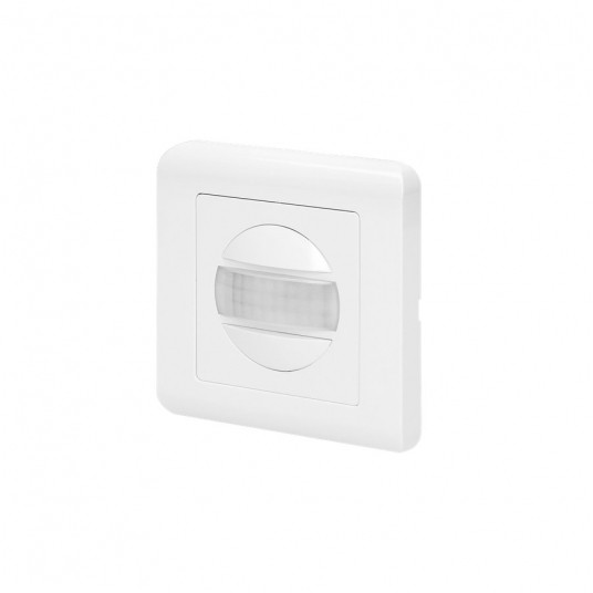 Czujnik ruchu 2-żył.300W 160st.do puszki biały -zdjęcie numer 1