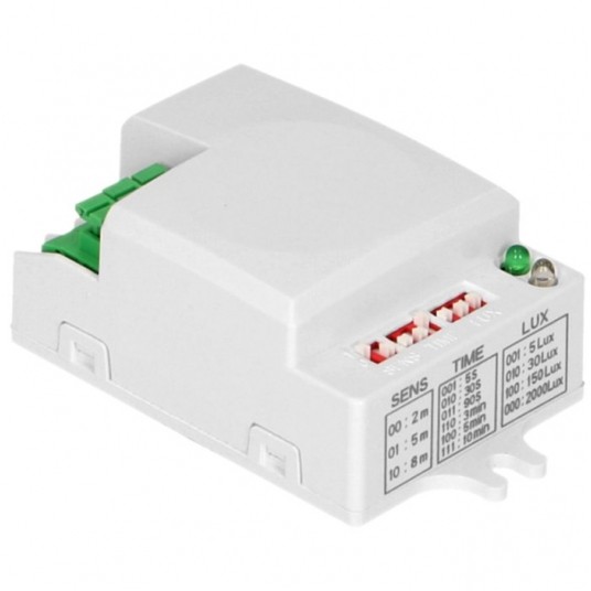 Czujnik ruchu mikrof. reg. zwor. 500W max -zdjęcie numer 2