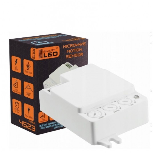 Czujnik Ruchu Mikrofalowy Mini 800W ES-M09C -zdjęcie numer 1
