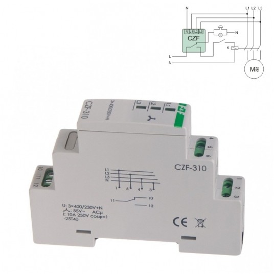 Czujnik zaniku faz CZF-310 -zdjęcie numer 1