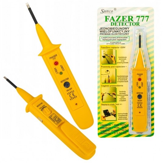 Detektor zbliżeniowy FAZER777 230VAC 12VDC 24VDC -zdjęcie numer 2