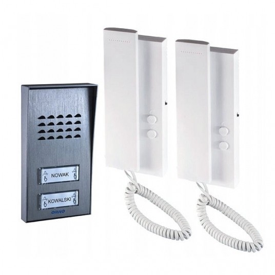 Domofon 2-rodzinny ORNO Vibell SAGITA -zdjęcie numer 1