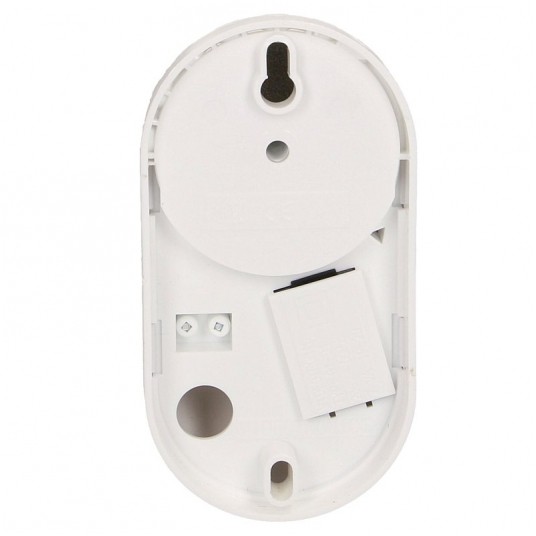 Dzwonek elektromechaniczny czaszowy 230V 90dB biał -zdjęcie numer 2