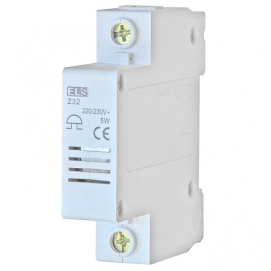 Dzwonek modułowy na szynę 230V AC 80dB IP20 ELS -zdjęcie numer 1