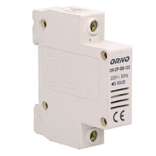 Dzwonek modułowy na szynę DIN TH35 KDOB-230V -zdjęcie numer 1