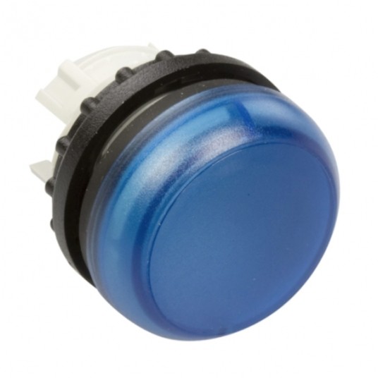 Główka kontrolki sygnalizacyjnej M22-L-B niebieska -zdjęcie numer 1