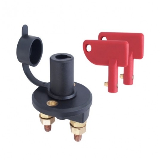 Główny wyłącznik prądu 12/24V max.300A "hebel" -zdjęcie numer 1