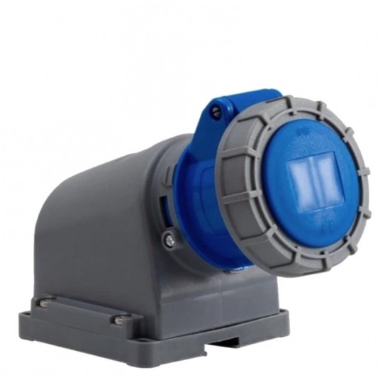Gniazdo przemysłowe stałe 16A 3P 250V IP67 -zdjęcie numer 1