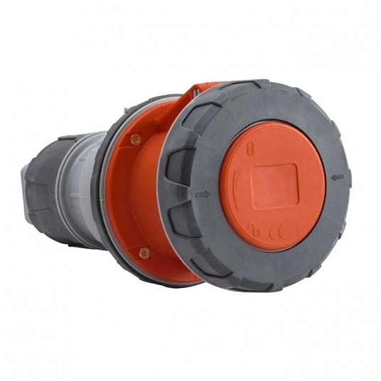 Gniazdo siłowe przenośne 63A 5P IP67 400V -zdjęcie numer 1