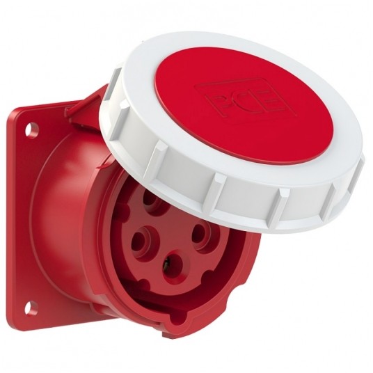 Gniazdo tablicowe 16A 5P 400V /75x75/ IP67 -zdjęcie numer 1