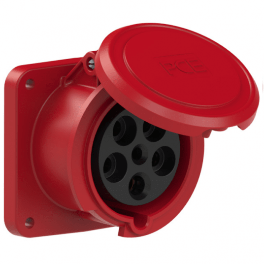 Gniazdo tablicowe proste 63A 5P 6h IP44 -zdjęcie numer 1