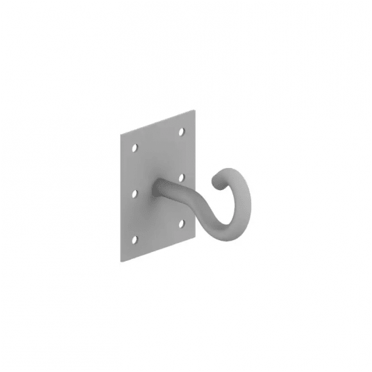 Hak płytkowy naścienny /OG/ AN-102C/OG/ L=225mm -zdjęcie numer 1