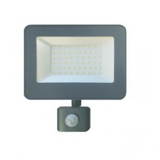 HALOGEN DIODO 50W/840 IP65 PIR z czuj.ruchu -zdjęcie numer 1