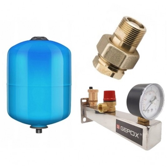 HYD Naczynie przeponowe 18L CWU z grupą bezp. -zdjęcie numer 1