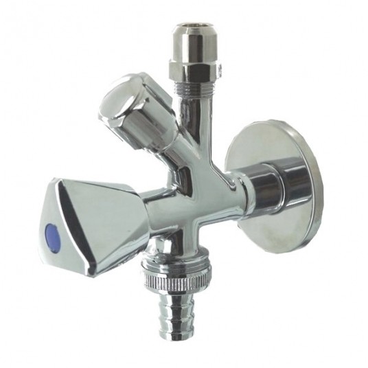 HYD zawór do baterii 1/2 - 3/8 -zdjęcie numer 1