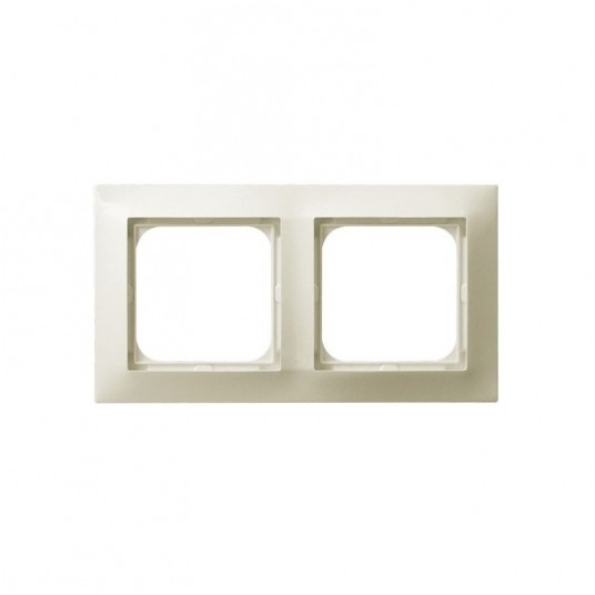 IMPRESJA Ramka podwójna ecru -zdjęcie numer 1
