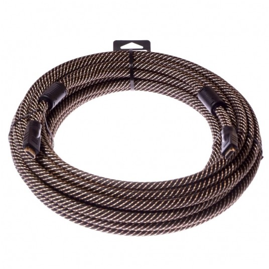 Kabel HDMI-HDMI 15m w oplocie Speed with Ethernet -zdjęcie numer 1