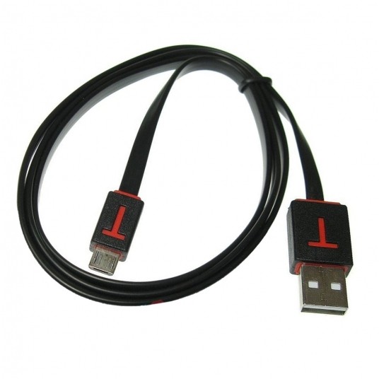 Kabel USB-Micro USB 2.0 czarny 1m 2.4A NePower -zdjęcie numer 1