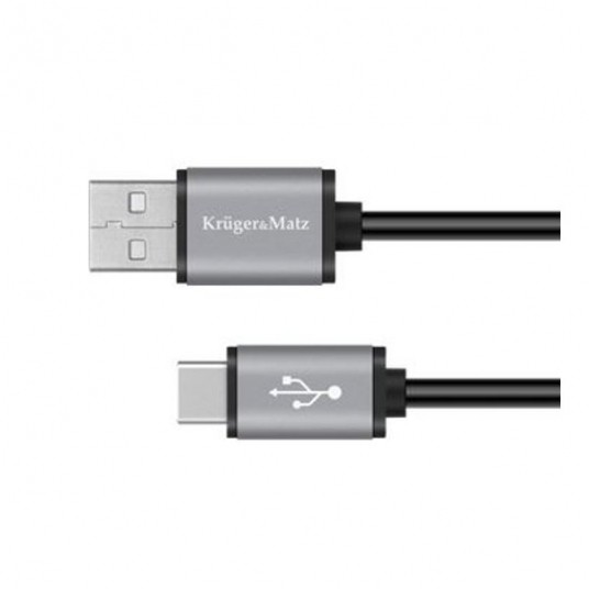 Kabel USB-USB typu C 1,8m Kruger&Matz Basic -zdjęcie numer 1