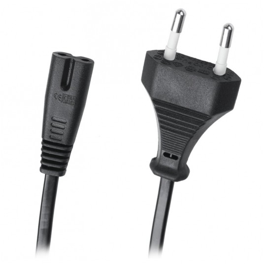 Kabel zasilający 2p 1.8m sieciowy 230V -zdjęcie numer 1