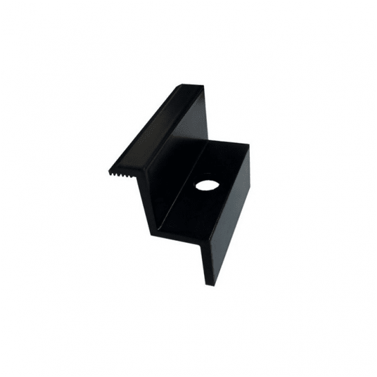 Klamra końcowa 50x40mm M8 CZARNA -zdjęcie numer 1