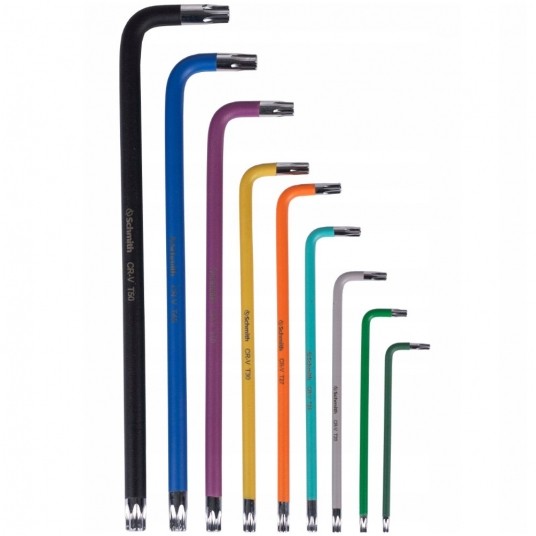 Klucze TORX długie komplet 9szt. SQKT-2 Schmith -zdjęcie numer 1