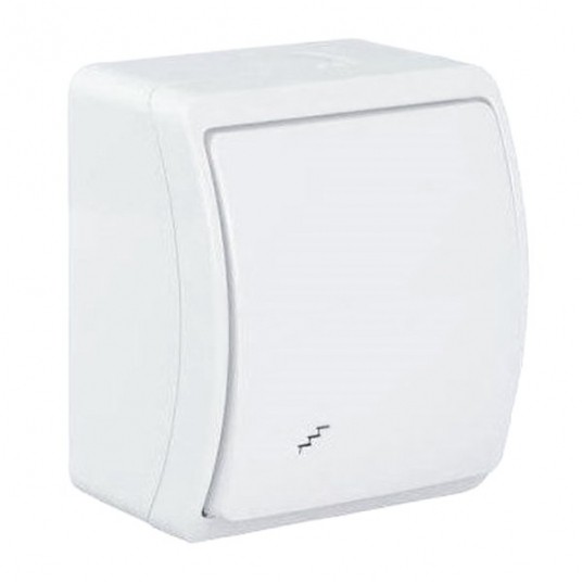 KOALA Łącznik schodowy IP44 biały n/t -zdjęcie numer 1