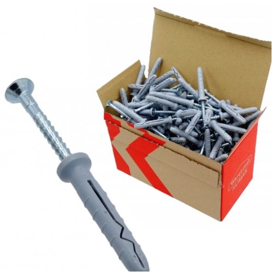 Kołki rozporowe szybkiego mont. KSM6 200szt. -zdjęcie numer 1