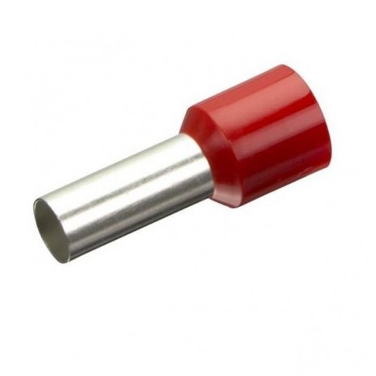 Końcówka HI 1,5/10 ERHL czerwona/czarna (100szt) -zdjęcie numer 1