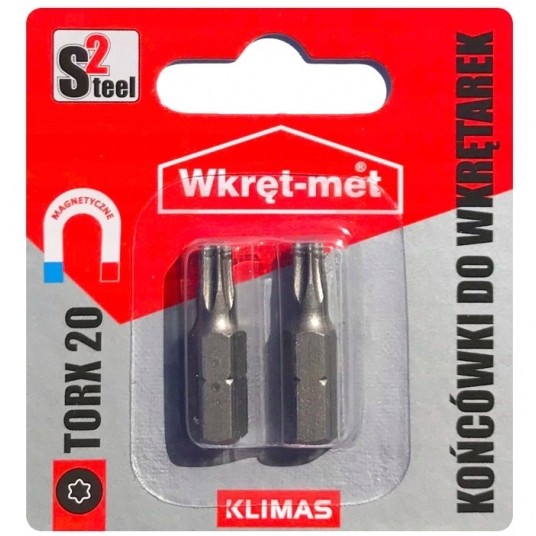 Końcówki do wkrętarki typ TORX-20 2 szt -zdjęcie numer 1