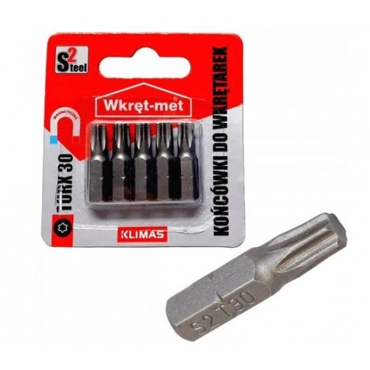 Końcówki do wkrętarki typ TORX-30 5 szt -zdjęcie numer 1